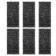 Replacement Sponge (6 Pack) for The Duo 2-in-1 Submersible Filter with LED Light - Level One Pets